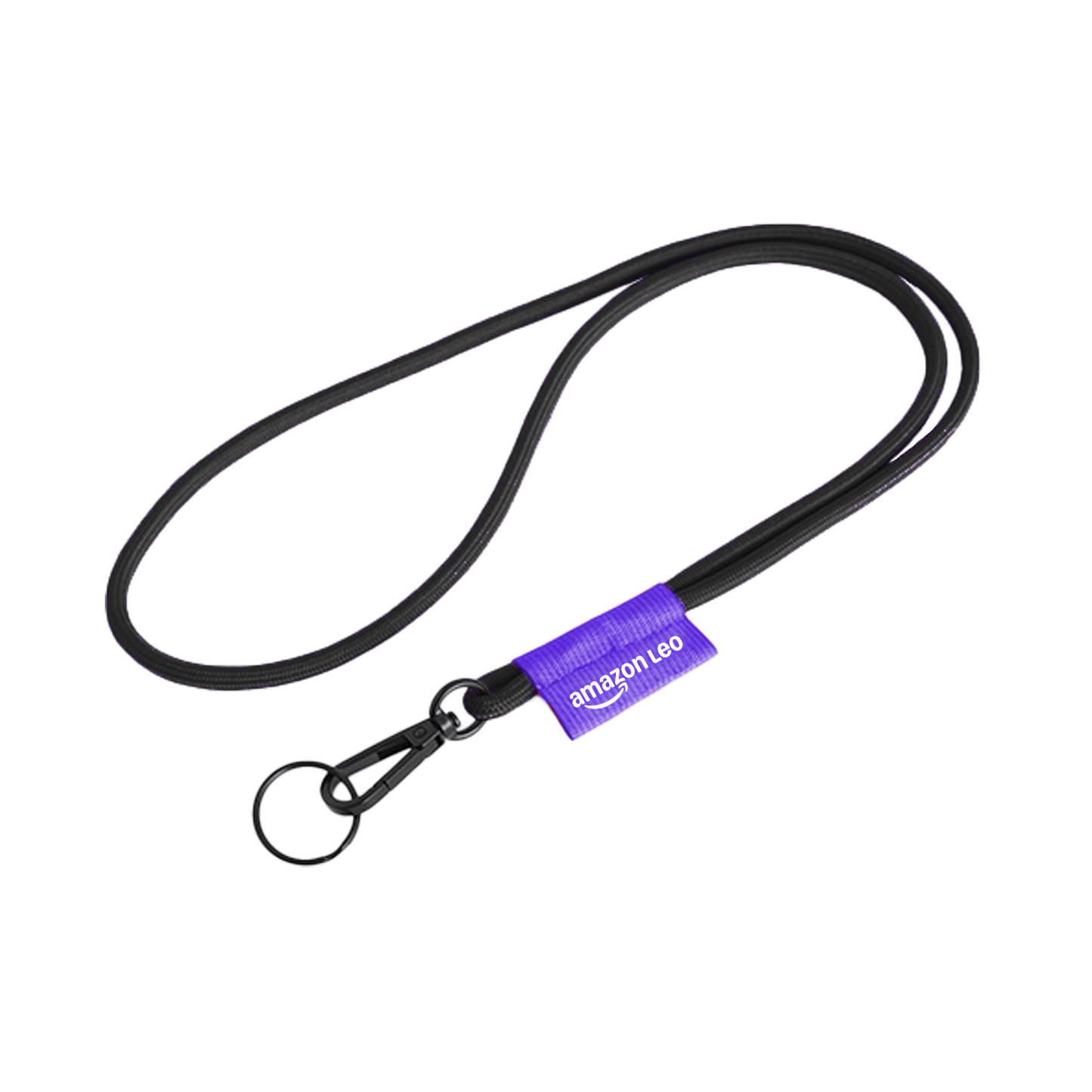 Leo-Office-Lanyard-Cord-Black