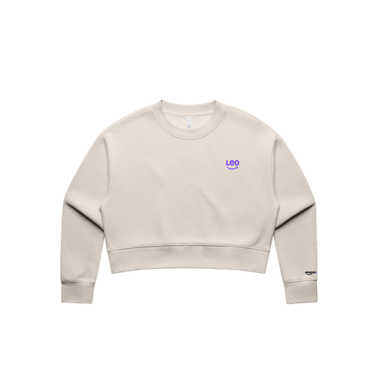 Leo Cropped Crewneck
